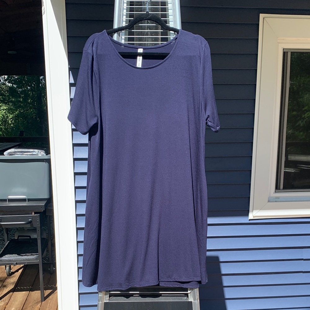 Zenana Premium Navy Mini Dress